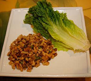 Chicken Lettuce Wraps