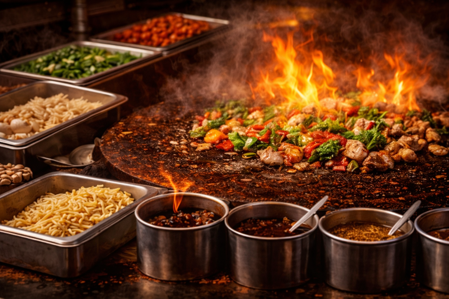 Hot grill experience